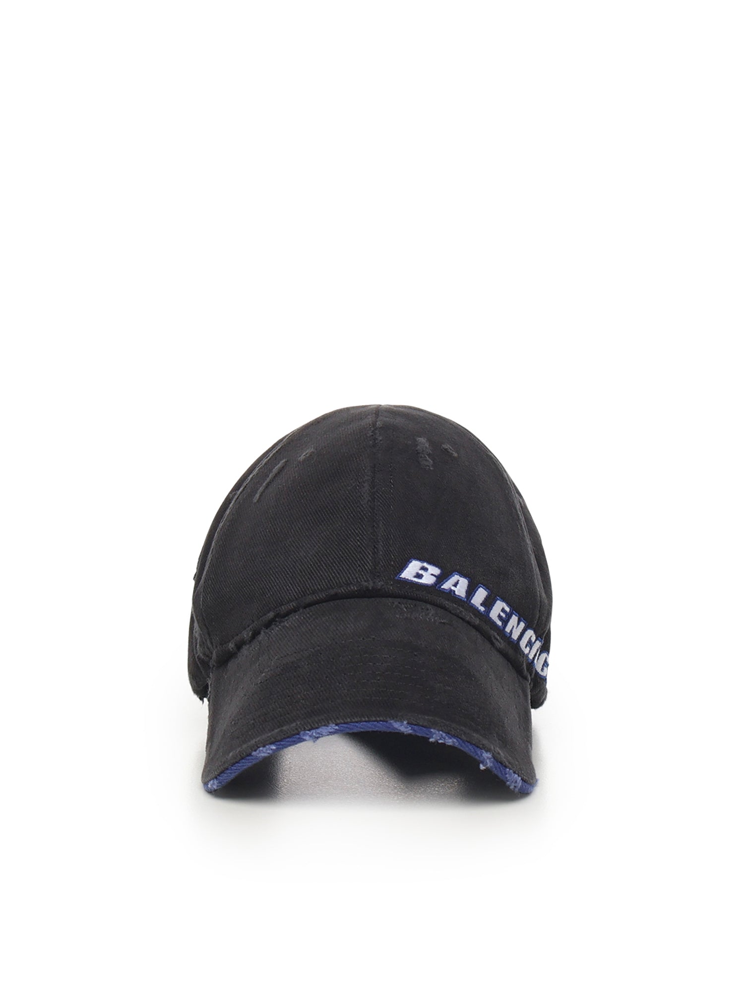 Berretto "Tilted Typo" in drill di cotone 854036 410B21000 BALENCIAGA 