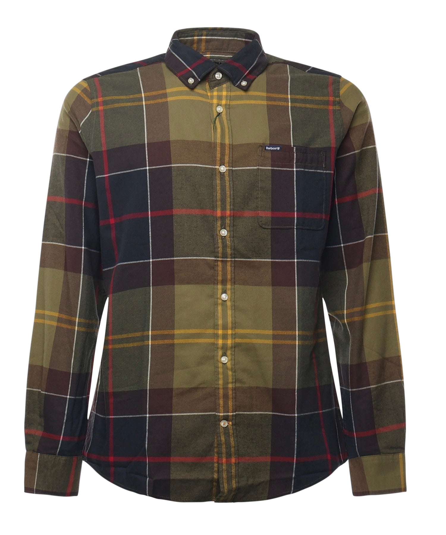 Camicia Glendale in cotone<BR/> MSH4992 TN52 BARBOUR 