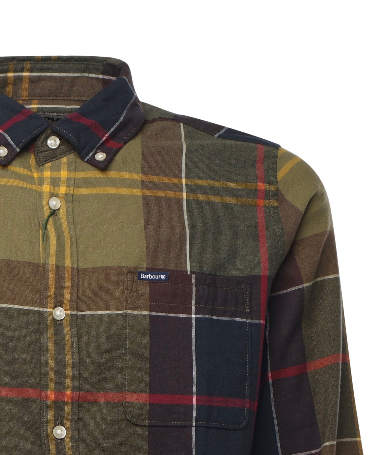 Camicia Glendale in cotone<BR/> MSH4992 TN52 BARBOUR 