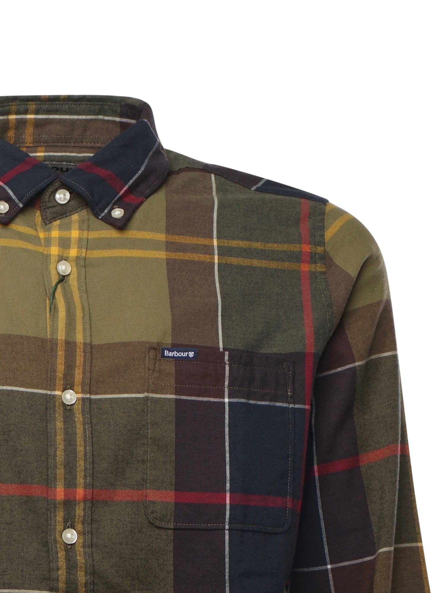 Camicia Glendale in cotone<BR/> MSH4992 TN52 BARBOUR 