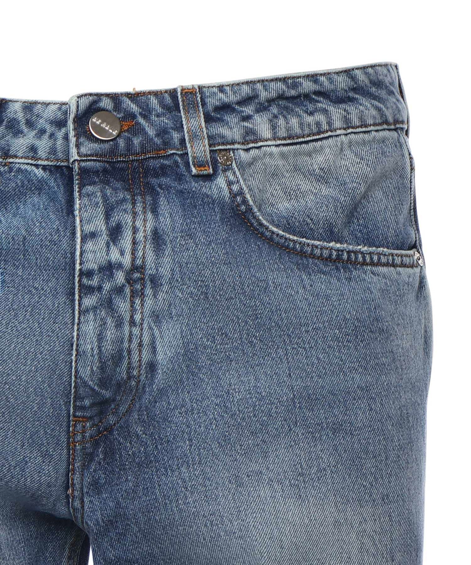 Jeans Leonardo in denim LEONARDO SHORTER GFB1201 BE ABLE 