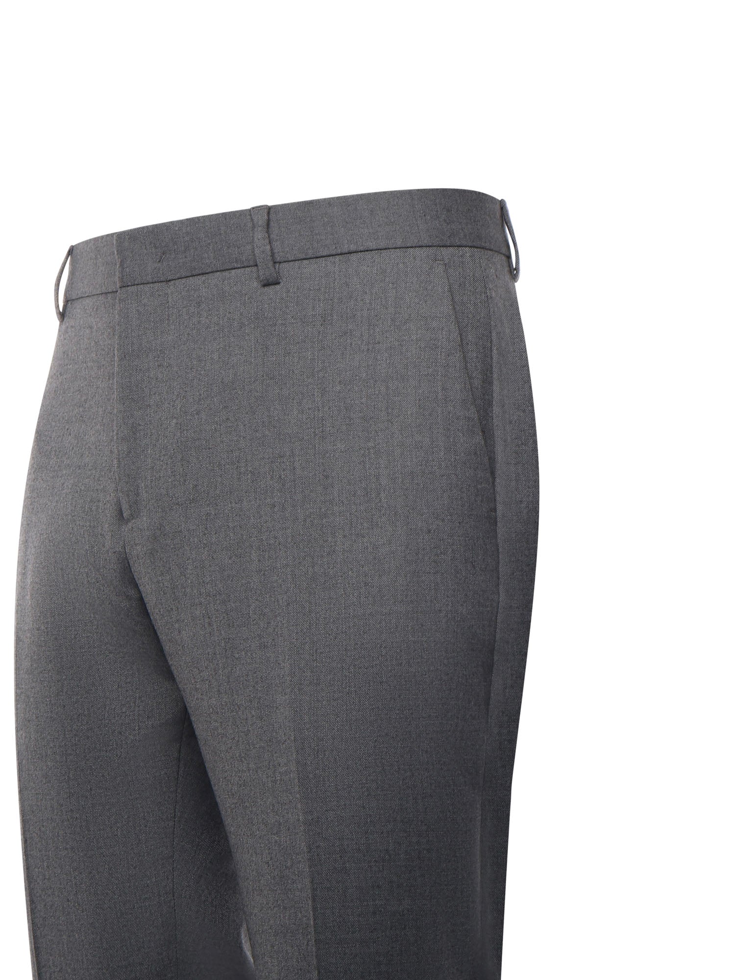 Pantaloni sartoriali in gabardine di misto lana ALEXANDER SHORTER RISV FPDOGRIGIO BE ABLE 