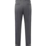 Pantaloni sartoriali in gabardine di misto lana ALEXANDER SHORTER RISV FPDOGRIGIO BE ABLE 