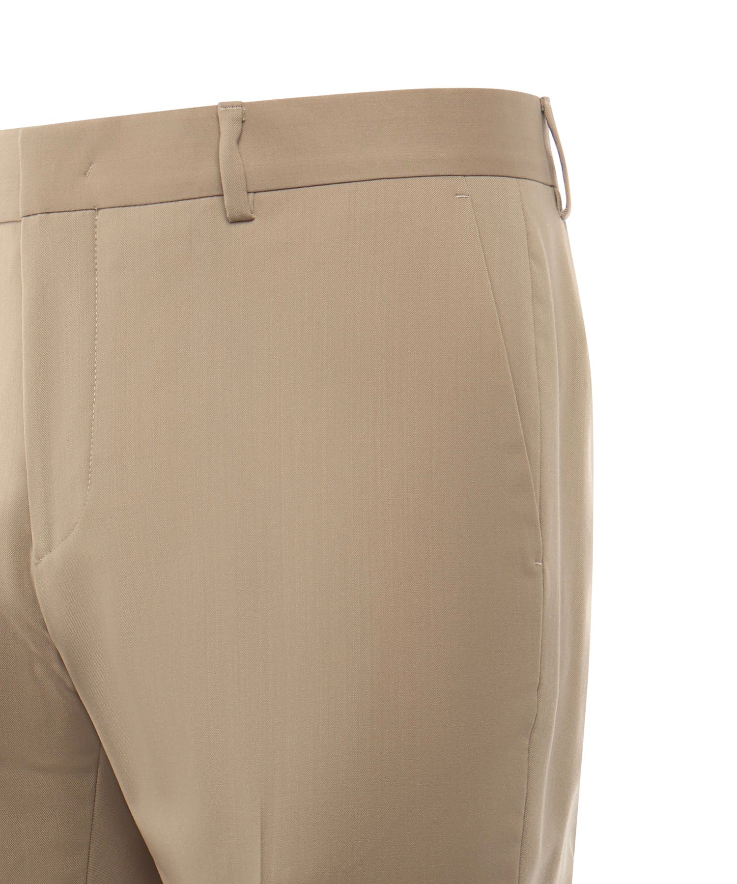 Pantaloni sartoriali in gabardine di misto lana<BR/> ALEXANDER SHORTER RISV MLRBEIGE BE ABLE 