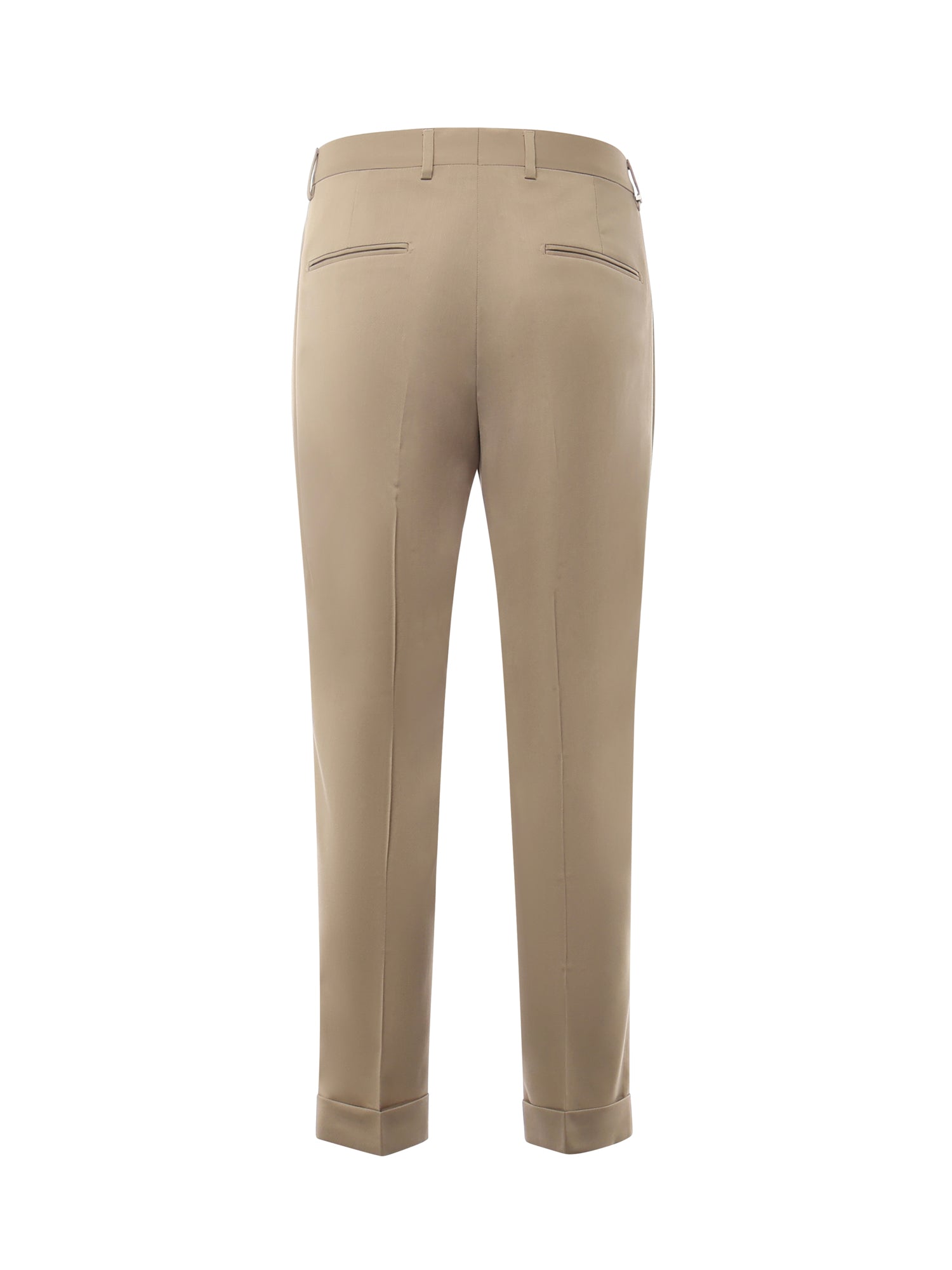 Pantaloni sartoriali in gabardine di misto lana<BR/> ALEXANDER SHORTER RISV MLRBEIGE BE ABLE 