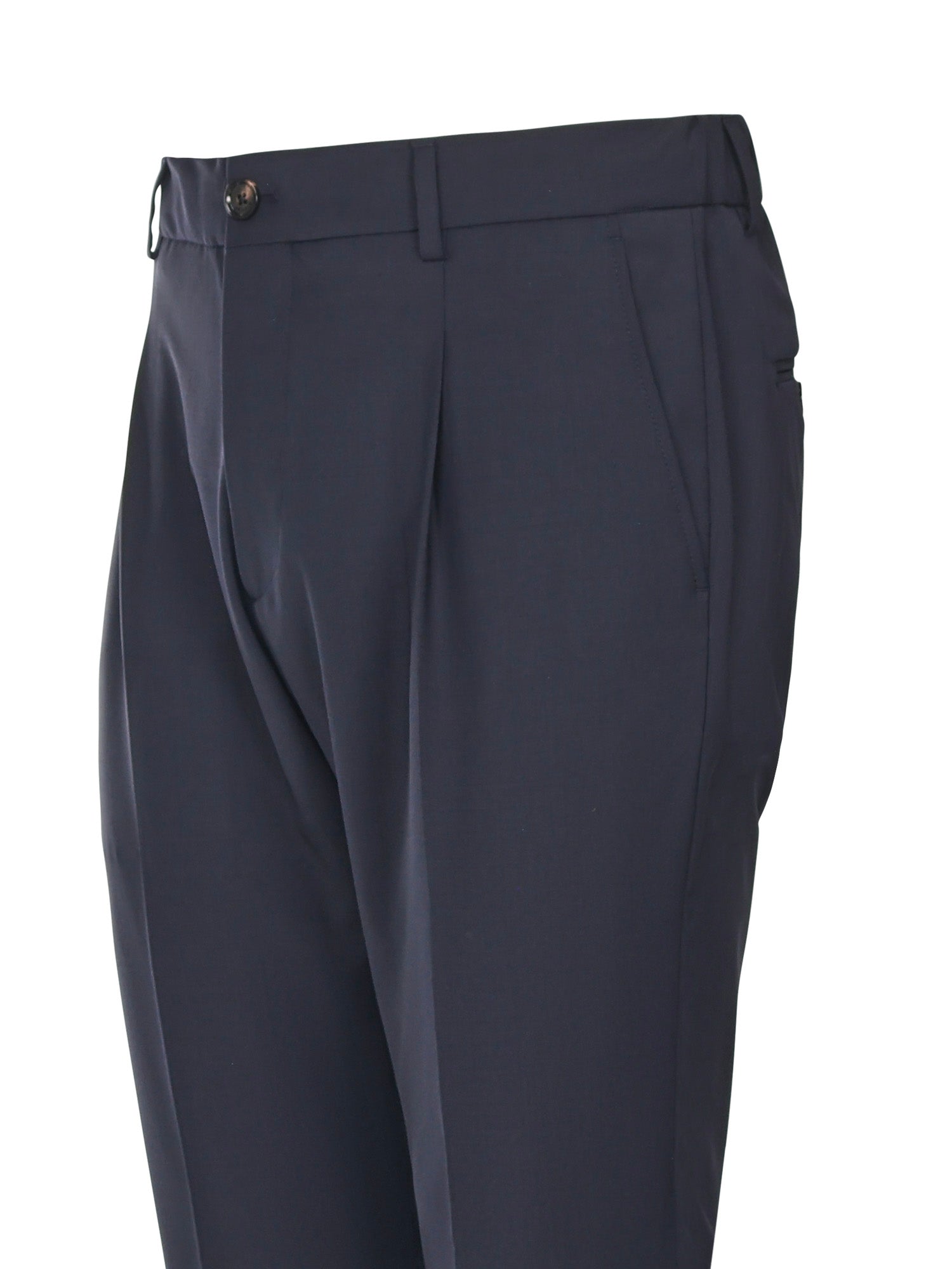 Pantaloni Riccardo RICCARDO CC TBCMNAVY BE ABLE 