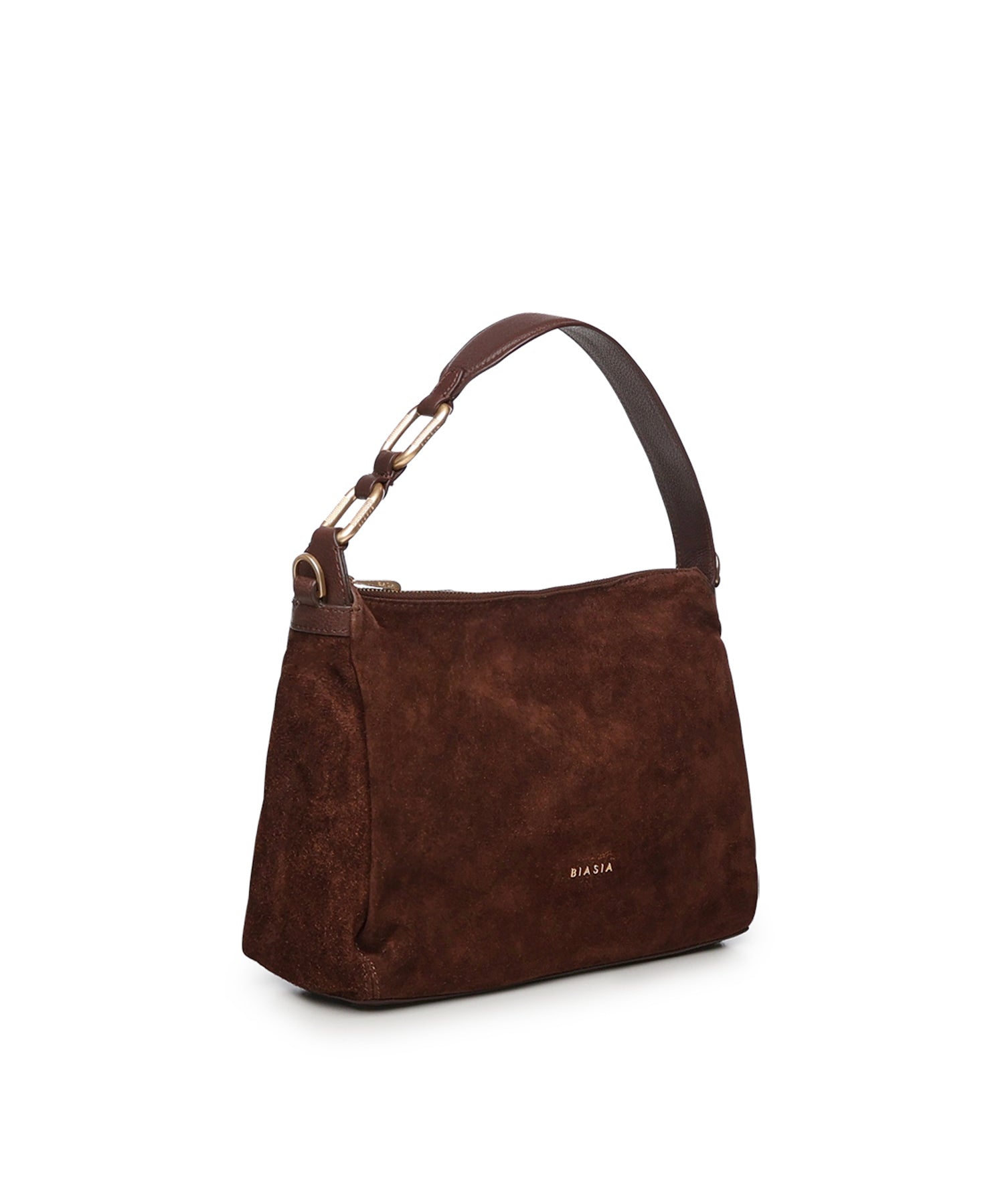 Borsa a spalla in camoscio BIBP9DP01C TESTA DI MORO BIASIA 