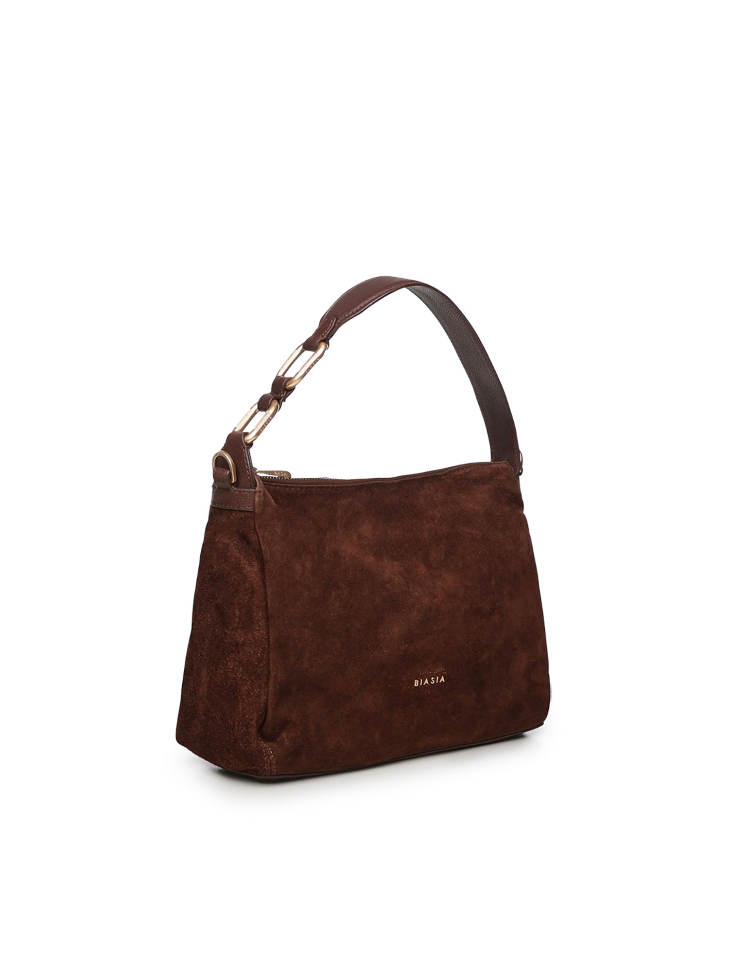 Borsa a spalla in camoscio BIBP9DP01C TESTA DI MORO BIASIA 