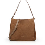 Borsa a spalla in camoscio BIBP9DP02C TAUPE BIASIA 
