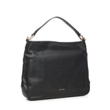 Borsa a spalla con logo BIBP9E502 NERO BIASIA 
