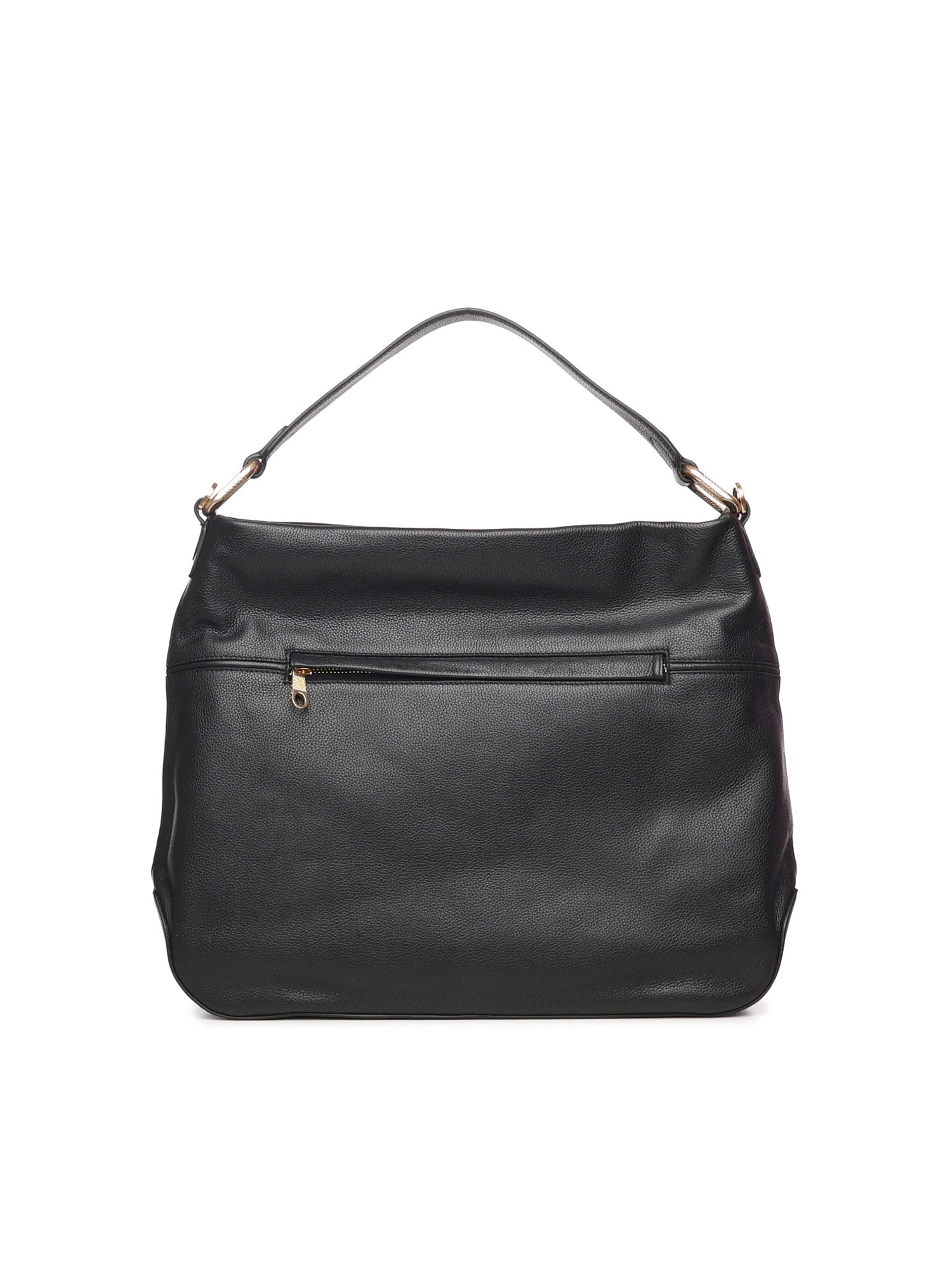 Borsa a spalla con logo BIBP9E502 NERO BIASIA 