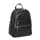 Zaino in pelle con logo BIBP9E504 NERO BIASIA 