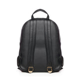 Zaino in pelle con logo BIBP9E504 NERO BIASIA 