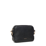 Borsa a tracolla in pelle con logo BIBP9E506 NERO BIASIA 