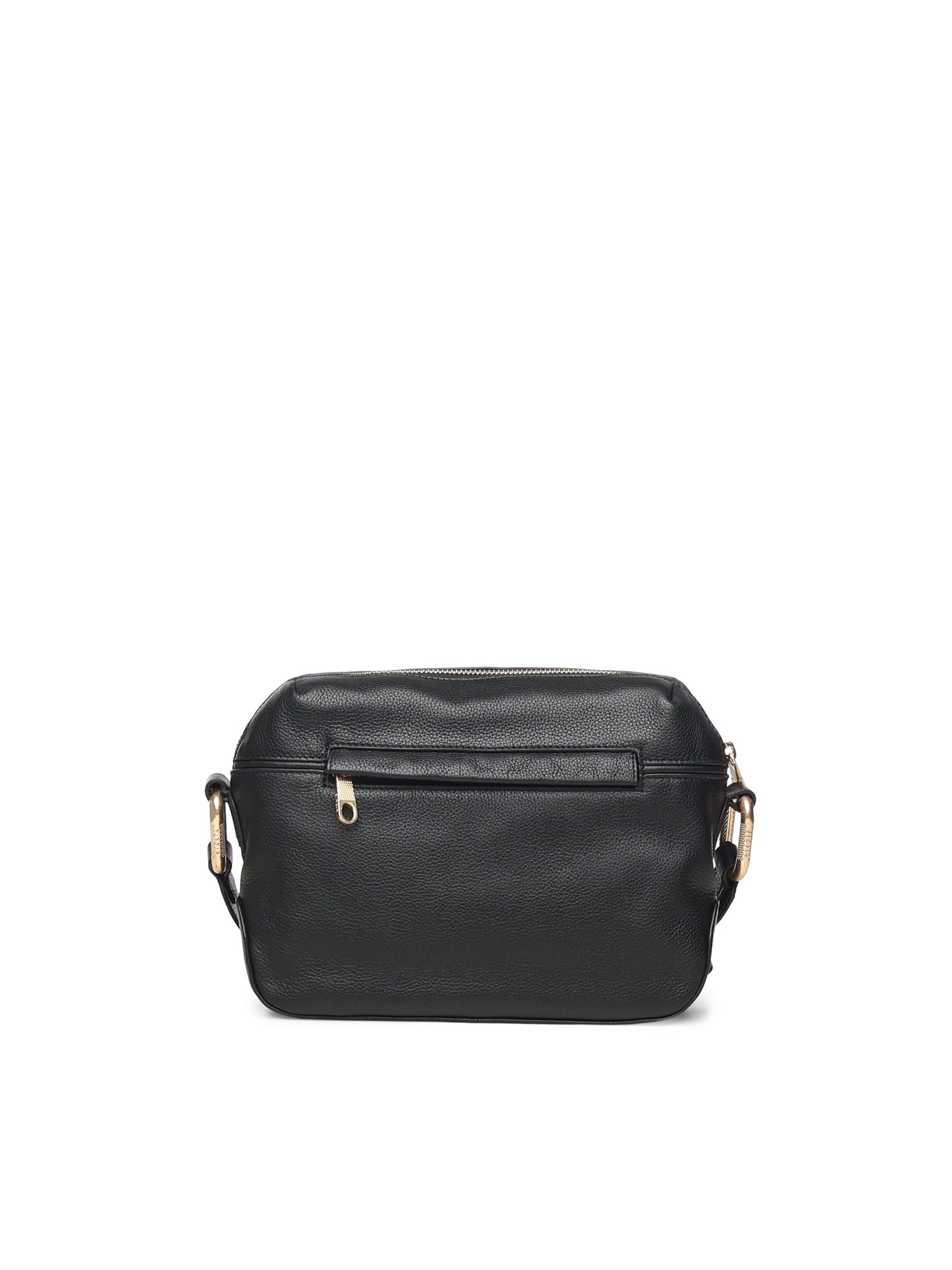 Borsa a tracolla in pelle con logo BIBP9E506 NERO BIASIA 