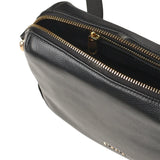 Borsa a tracolla in pelle con logo BIBP9E506 NERO BIASIA 