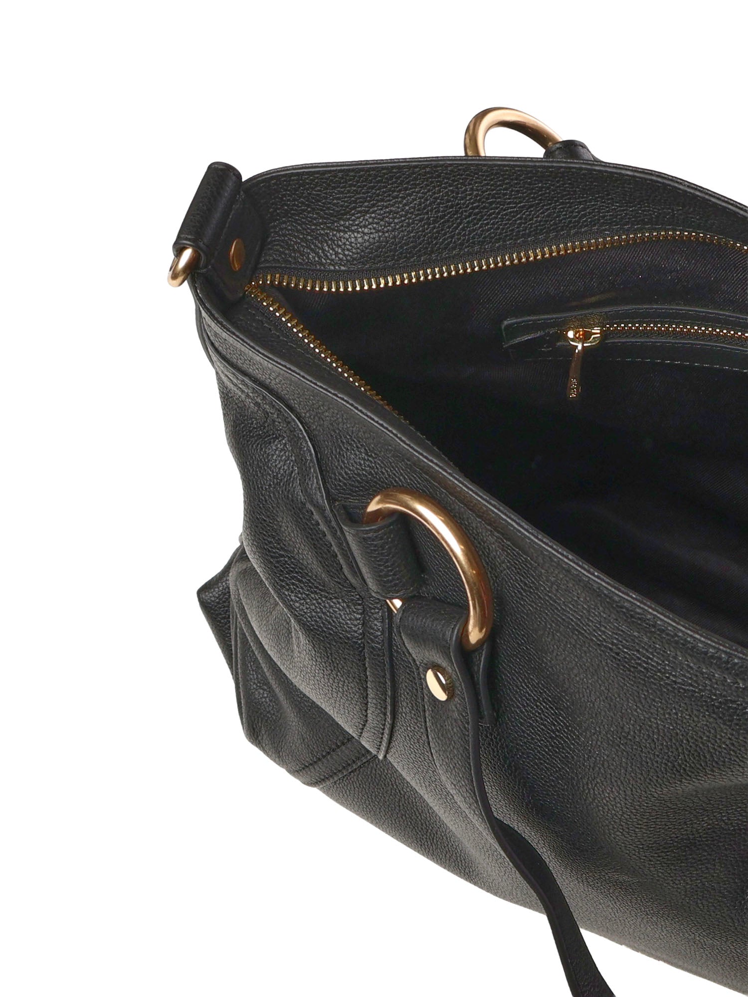Borsa shopper Weave in pelle BIBP9E601 NERO BIASIA 