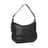 Borsa a spalla Weave in pelle BIBP9E602 NERO BIASIA 