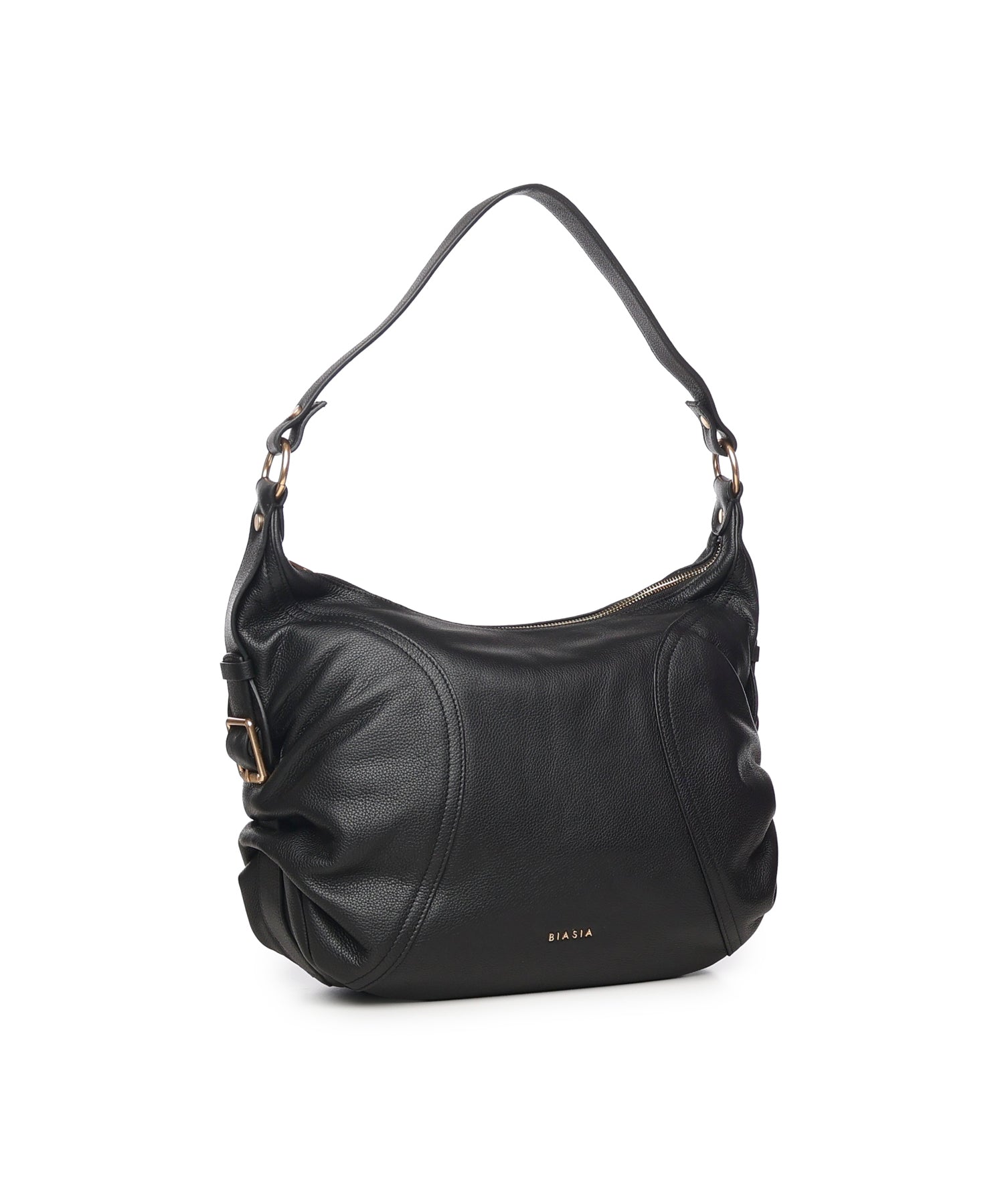 Borsa a spalla Weave in pelle BIBP9E602 NERO BIASIA 