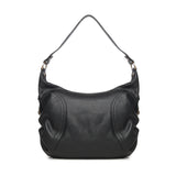 Borsa a spalla Weave in pelle BIBP9E602 NERO BIASIA 