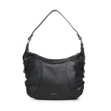 Borsa a spalla Weave in pelle BIBP9E602 NERO BIASIA 