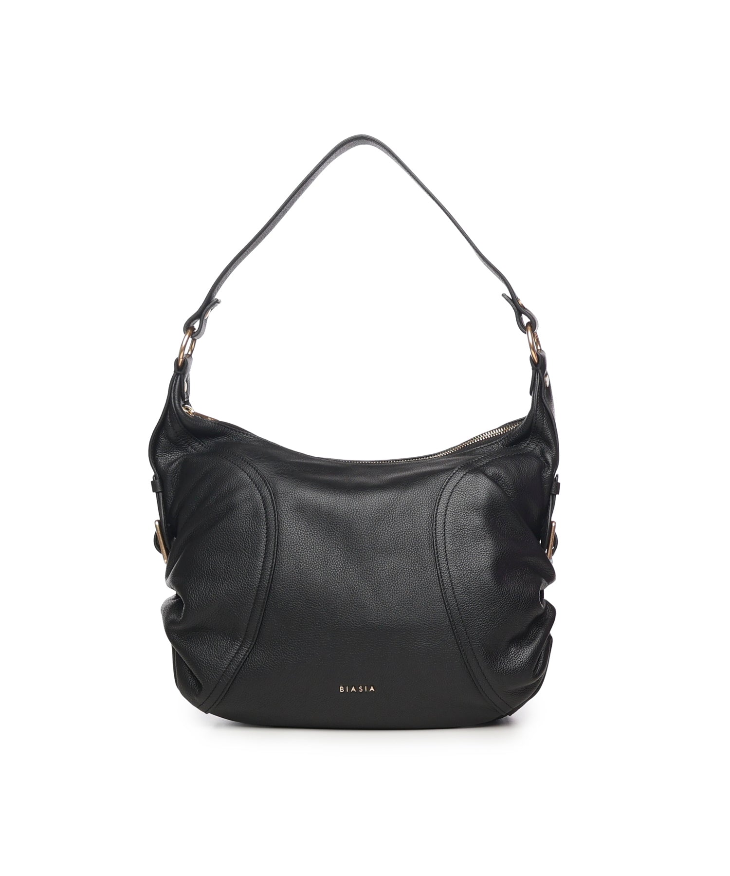 Borsa a spalla Weave in pelle BIBP9E602 NERO BIASIA 
