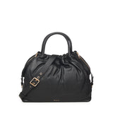 Borsa in pelle con logo<BR/> BIBP9E701 NERO BIASIA 
