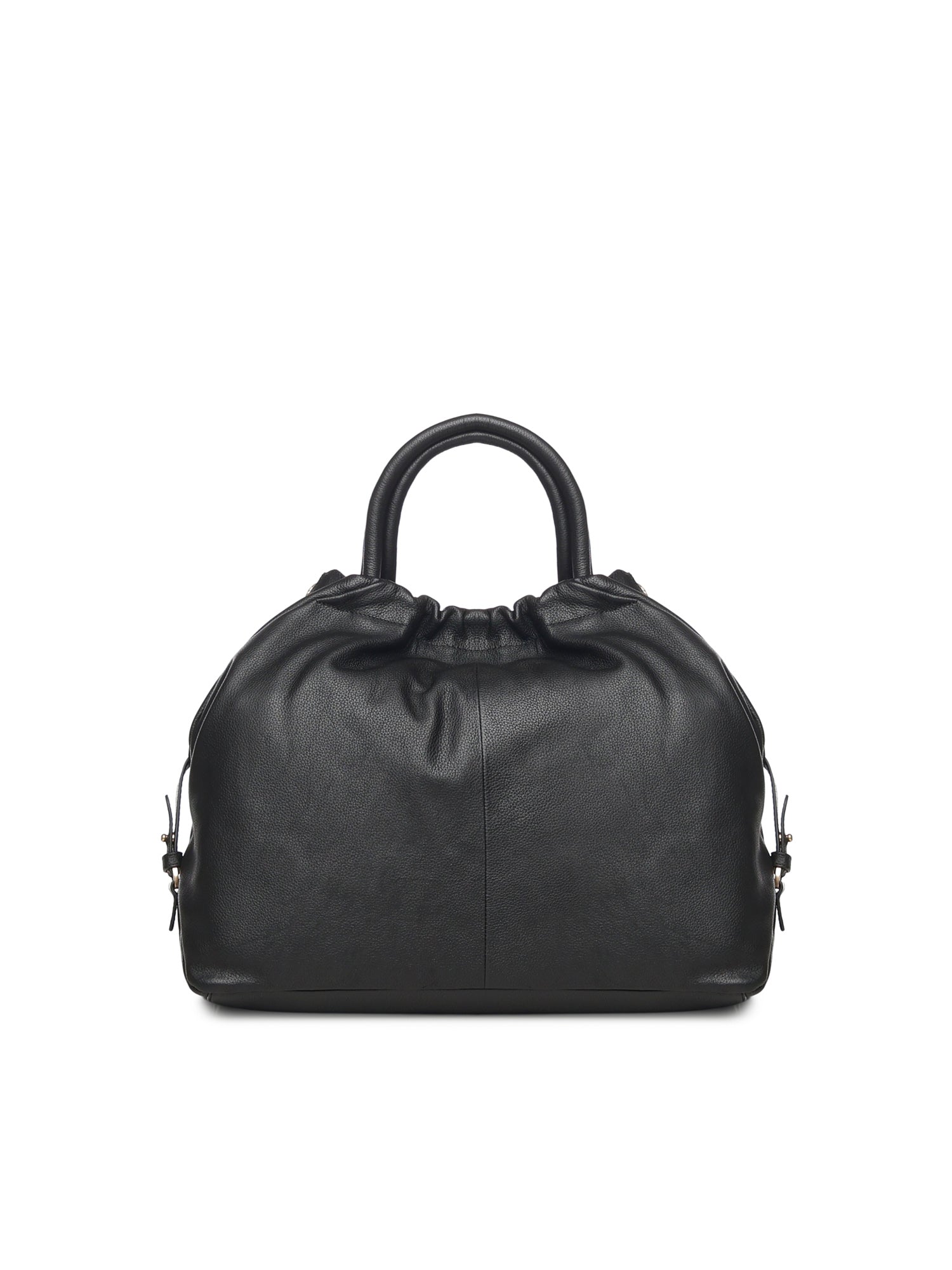 Borsa in pelle con logo<BR/> BIBP9E701 NERO BIASIA 