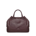 Borsa in pelle con logo BIBP9E701 PRUGNA BIASIA 