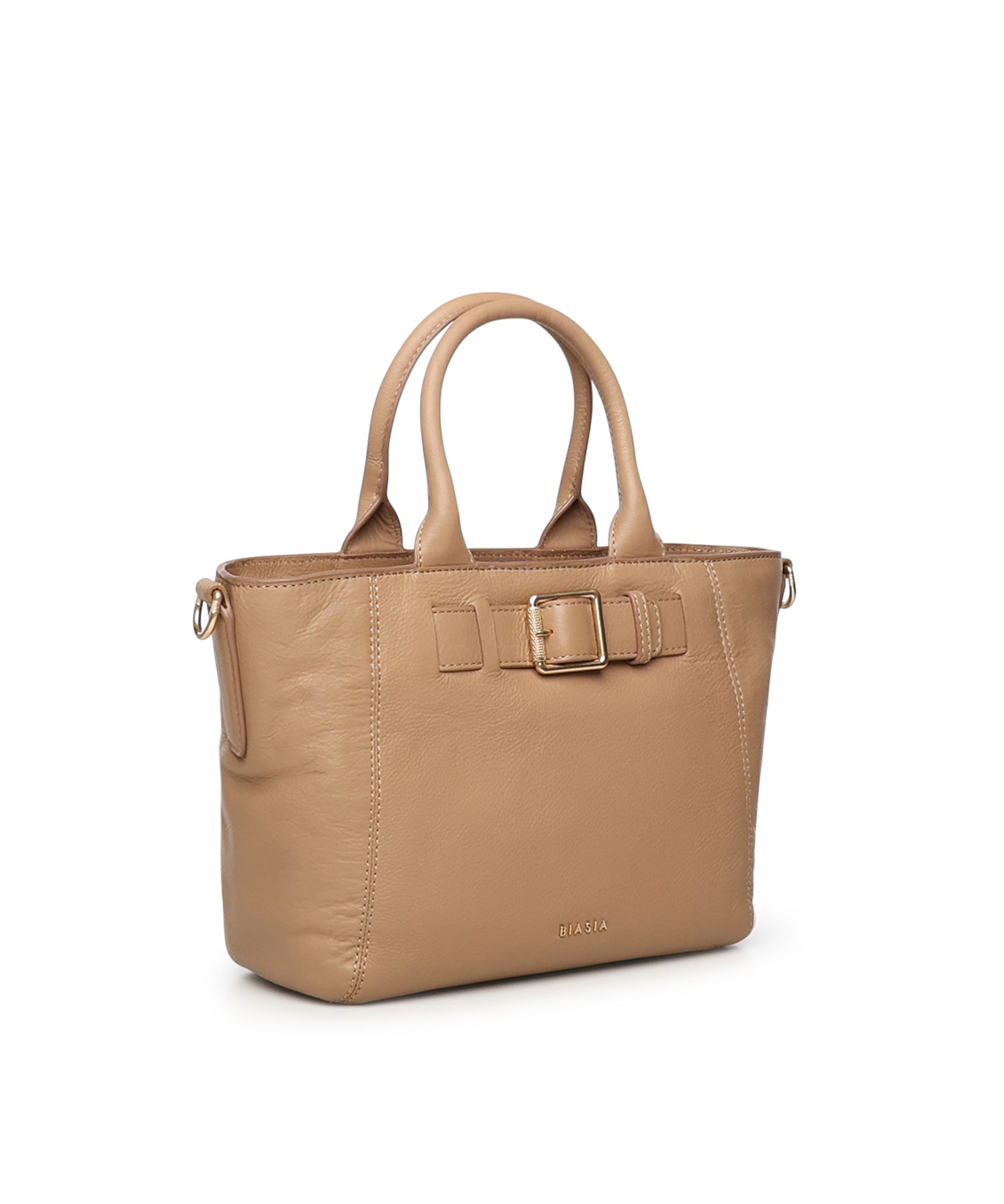 Borsa a mano in pelle BIBP9EC02 CAMEL BIASIA 