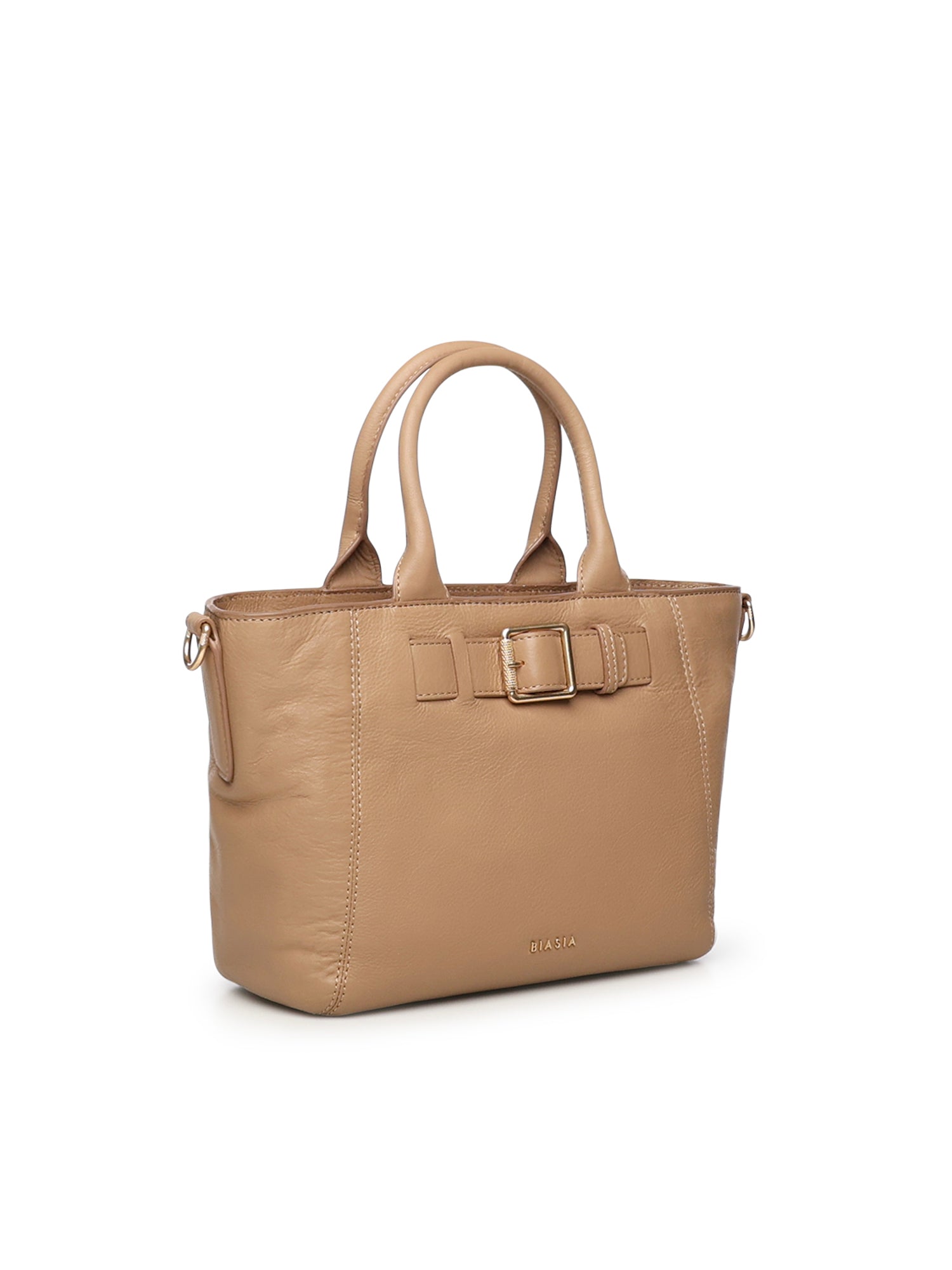 Borsa a mano in pelle BIBP9EC02 CAMEL BIASIA 