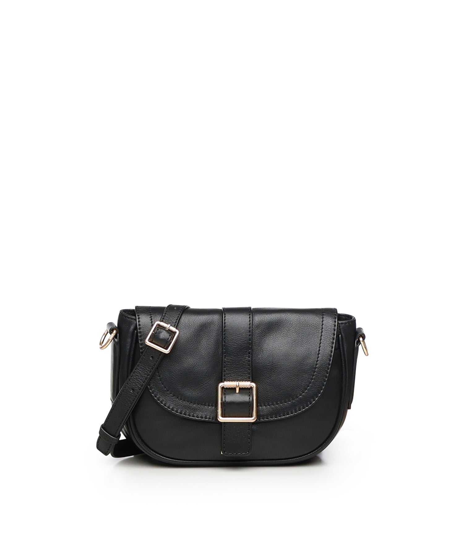 Mini bag a tracolla in pelle BIBP9EC05 NERO BIASIA 