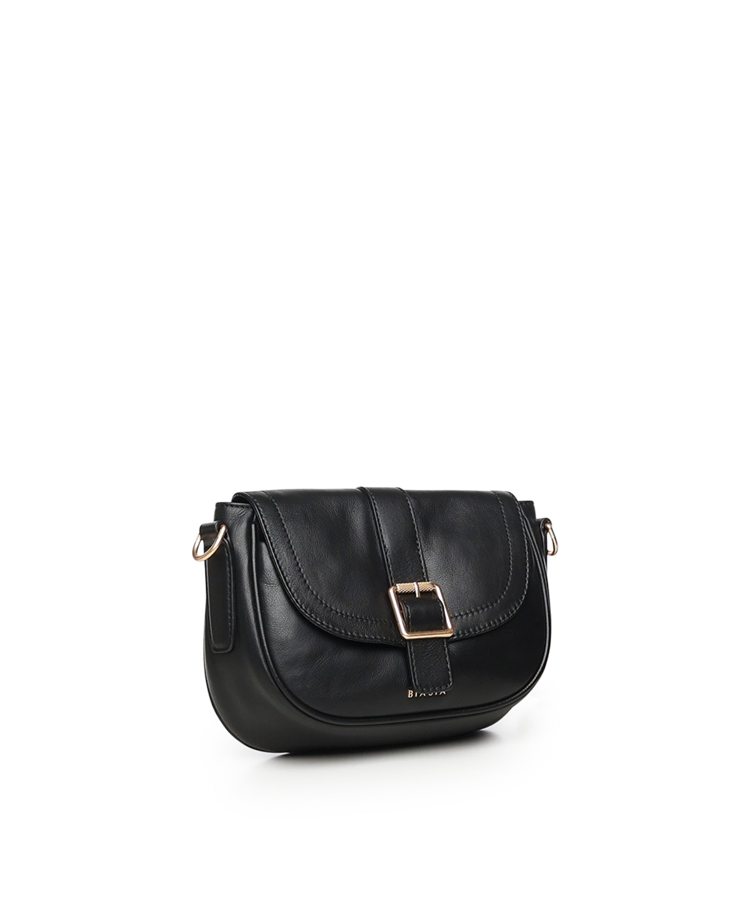 Mini bag a tracolla in pelle BIBP9EC05 NERO BIASIA 