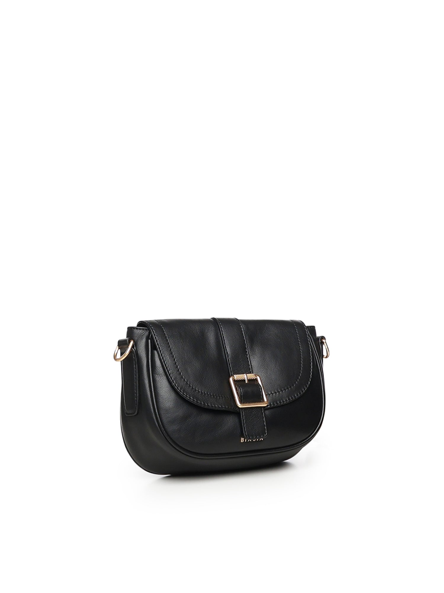 Mini bag a tracolla in pelle BIBP9EC05 NERO BIASIA 