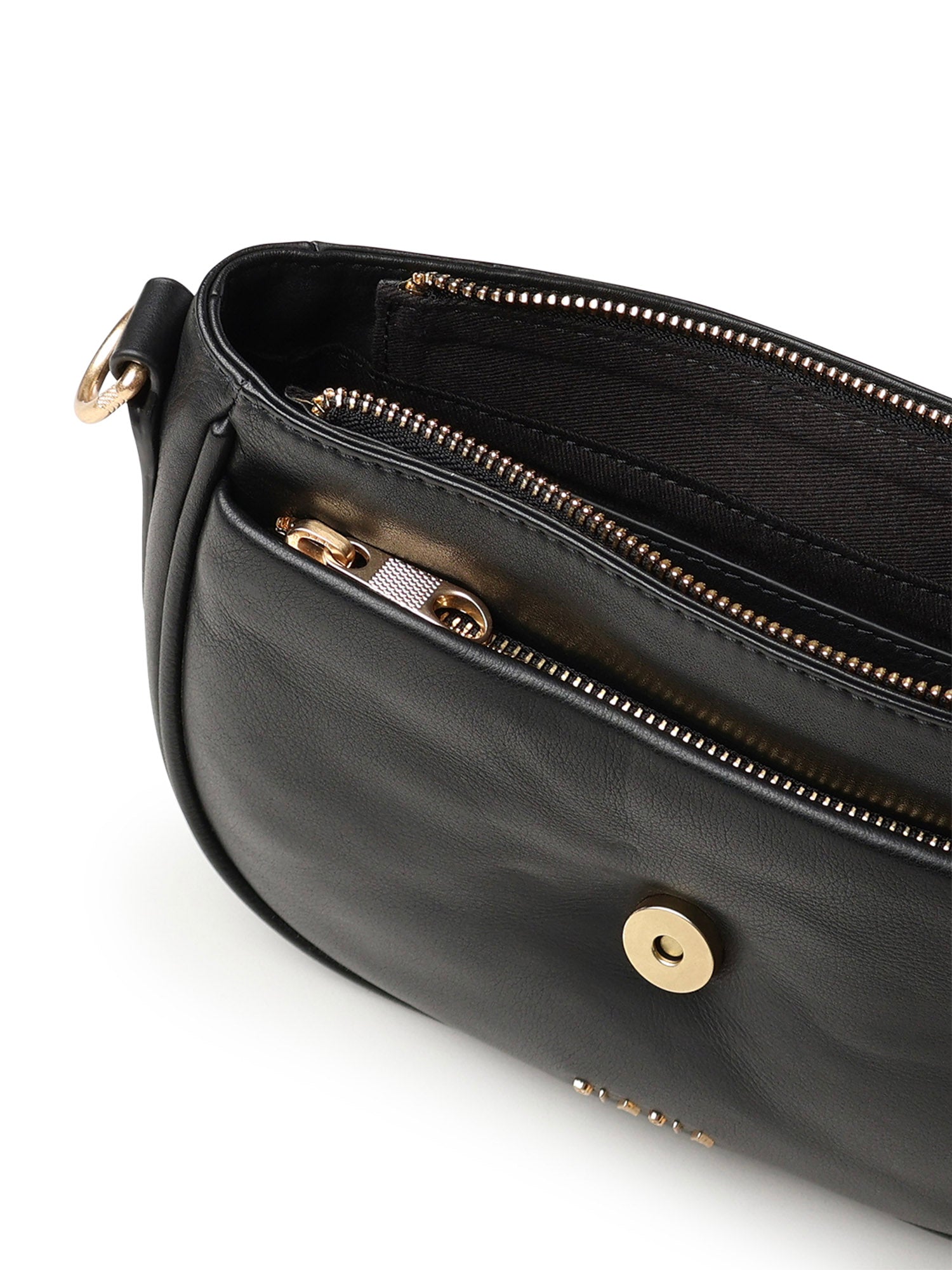 Mini bag a tracolla in pelle BIBP9EC05 NERO BIASIA 