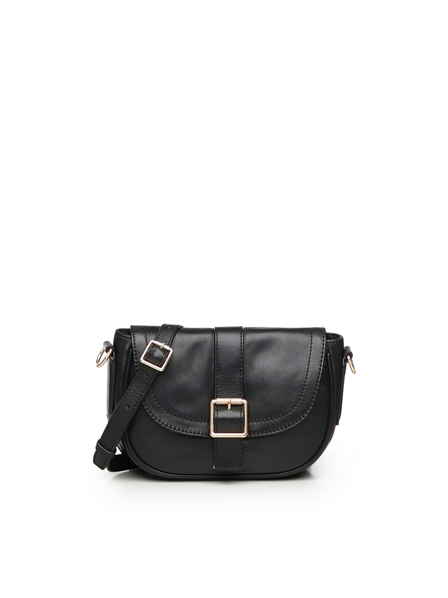 Mini bag a tracolla in pelle BIBP9EC05 NERO BIASIA 