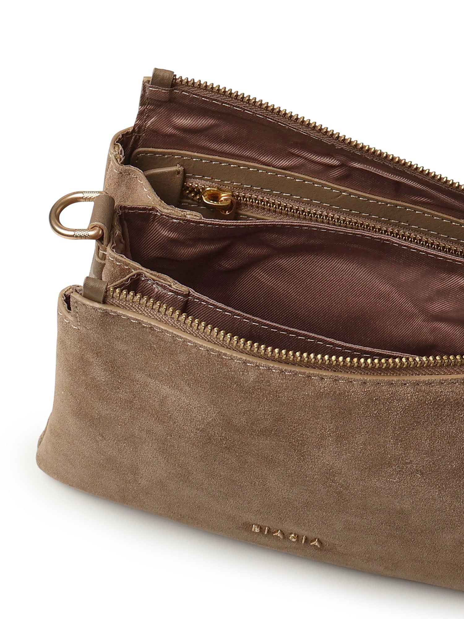 Borsa a tracolla Feather Small BIBP9F801C TAUPE BIASIA 