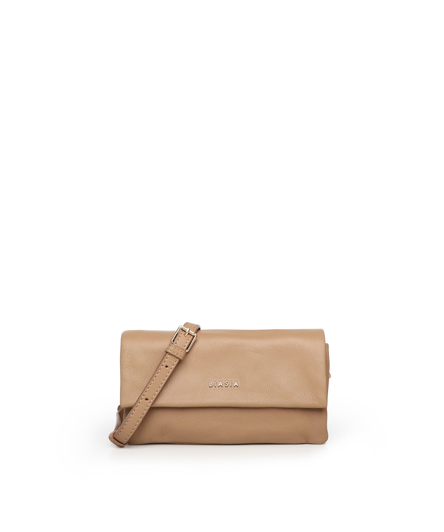 Borsa a tracolla in pelle BIBP9F901 CAMEL BIASIA 