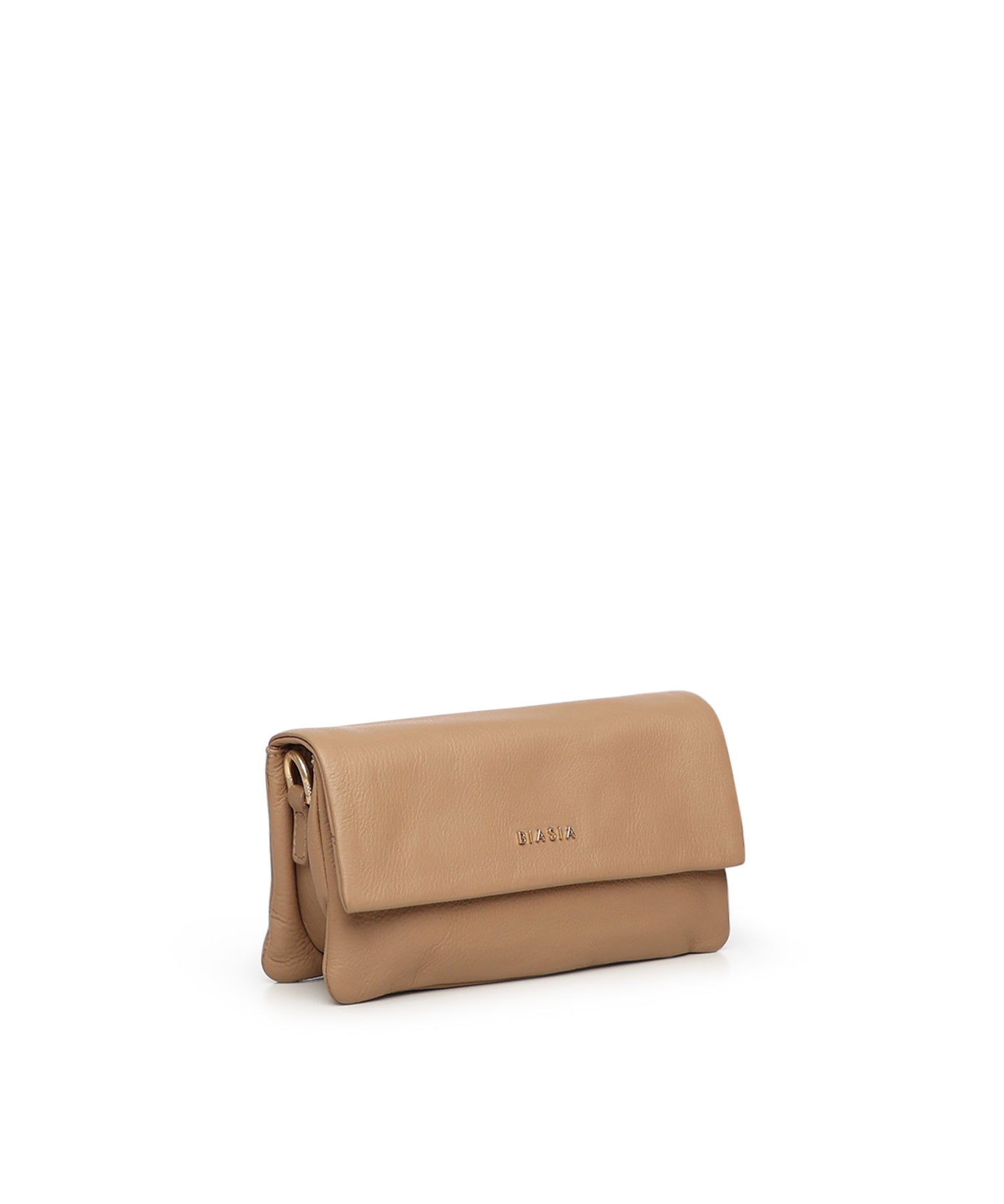 Borsa a tracolla in pelle BIBP9F901 CAMEL BIASIA 