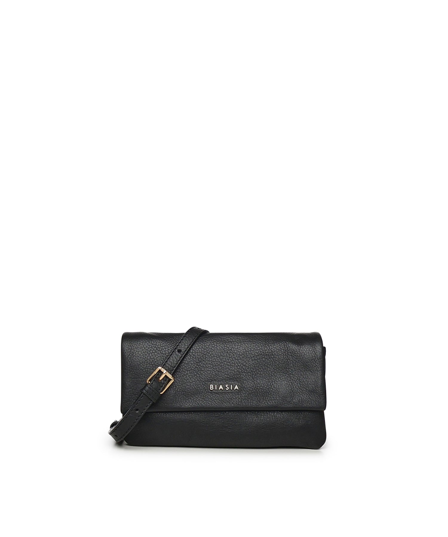 Borsa a tracolla in pelle BIBP9F901 NERO BIASIA 