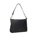 Borsa a spalla con logo BIBP9FA01 NERO BIASIA 