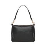 Borsa a spalla con logo BIBP9FA01 NERO BIASIA 