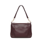 Borsa a spalla con logo BIBP9FA01 PRUGNA BIASIA 