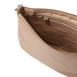 Borsa a spalla con logo BIBP9FA01 TAUPE BIASIA 