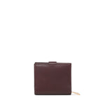 Portafoglio con logo in pelle BIPP9FF215 PRUGNA BIASIA 