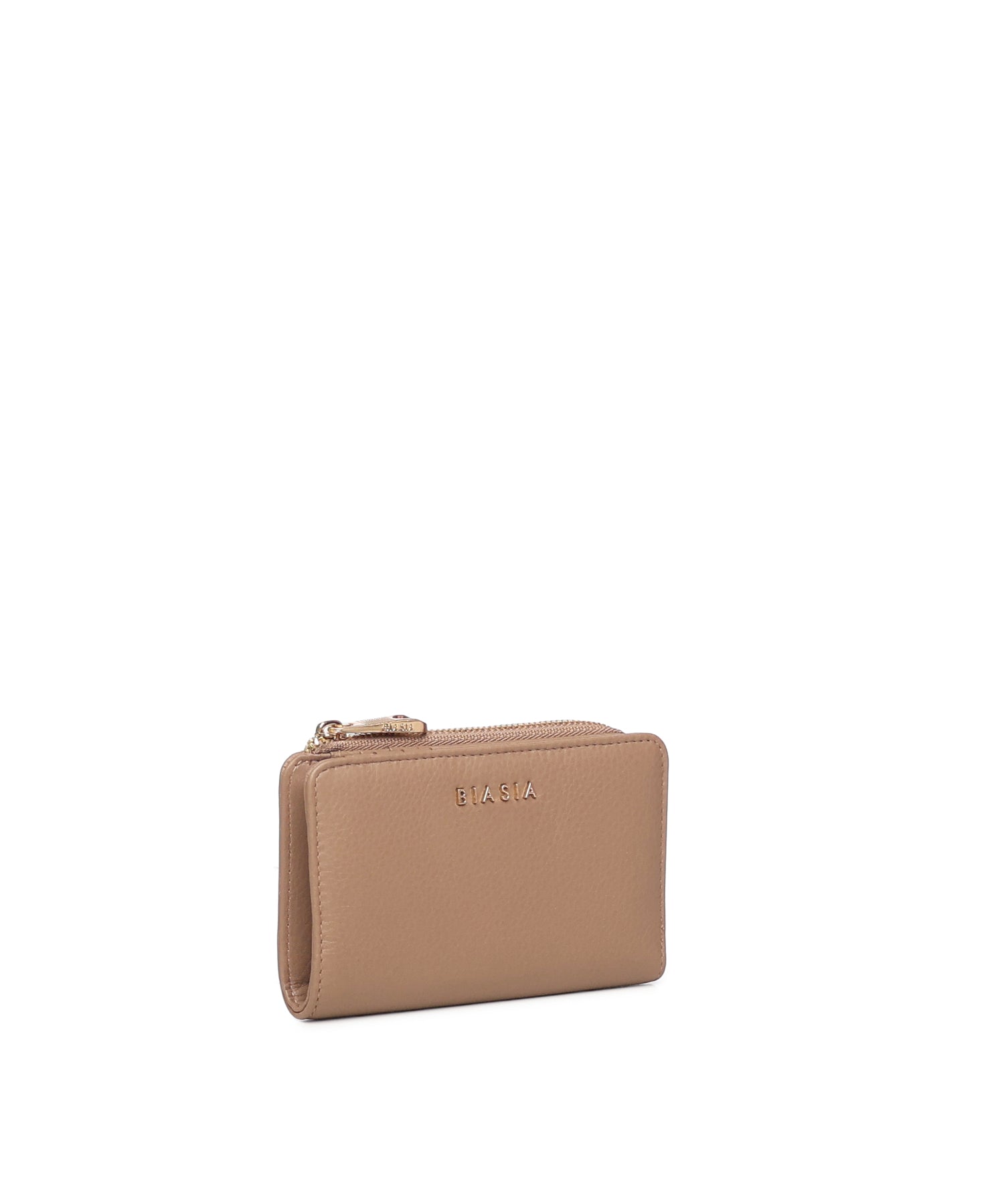 Portafoglio con logo in pelle BIPP9FF251 TAUPE BIASIA 