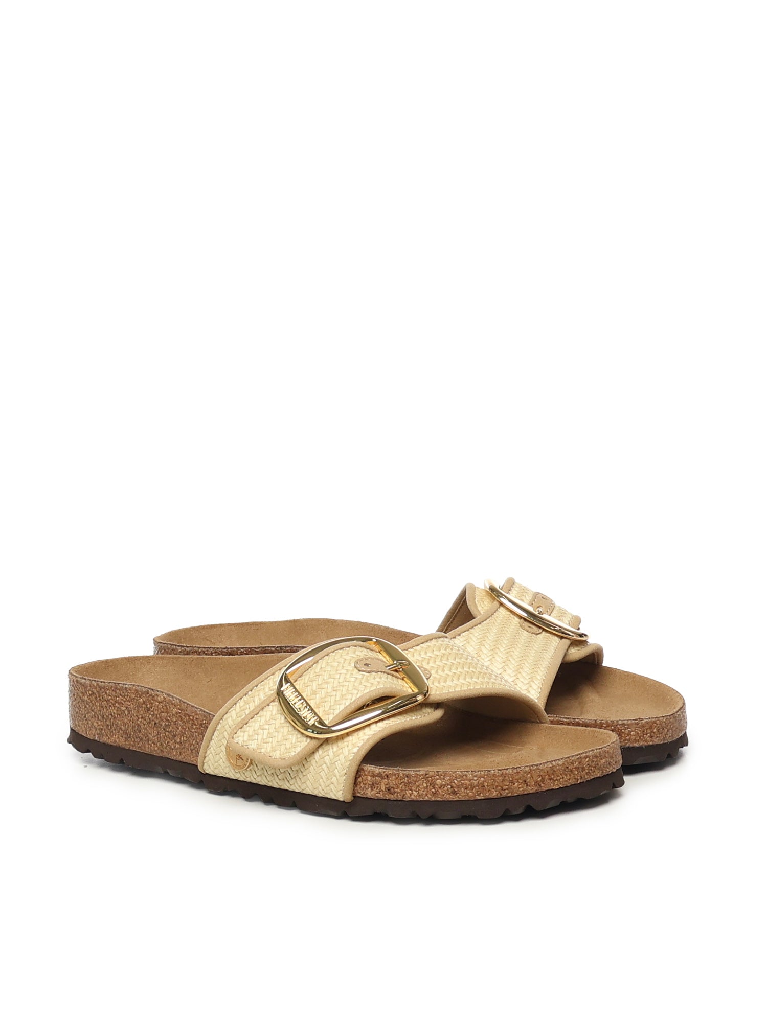 Sandali Madrid Big Buckle Raffia 1029035  BIRKENSTOCK 