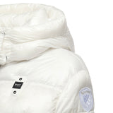 Piumino in nylon con logo 25WBLDC02170 006648100BI BLAUER 