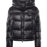 Piumino in nylon con logo 25WBLDC02170 006648999EI BLAUER 