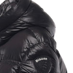 Piumino in nylon con logo 25WBLDC02170 006648999EI BLAUER 